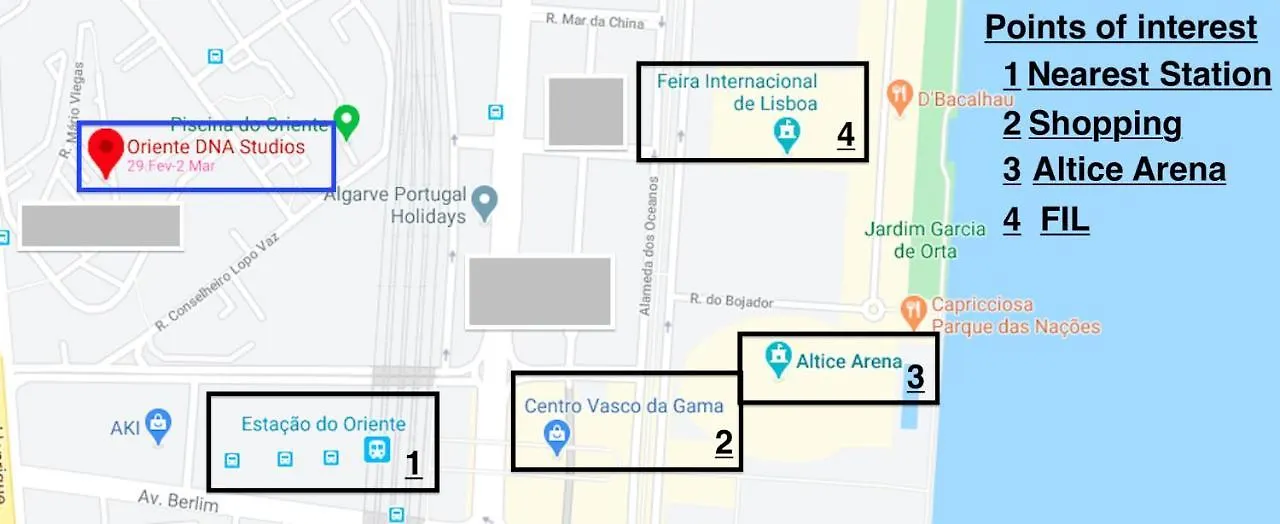 Apartment Oriente DNA Studios Lissabon